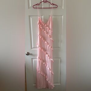 NEW Lucy in the Sky Elowen Ruffle Maxi Dress